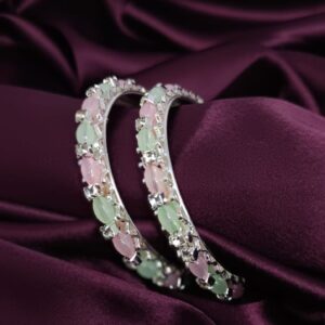 Luxury Pastel American Diamond Bangles