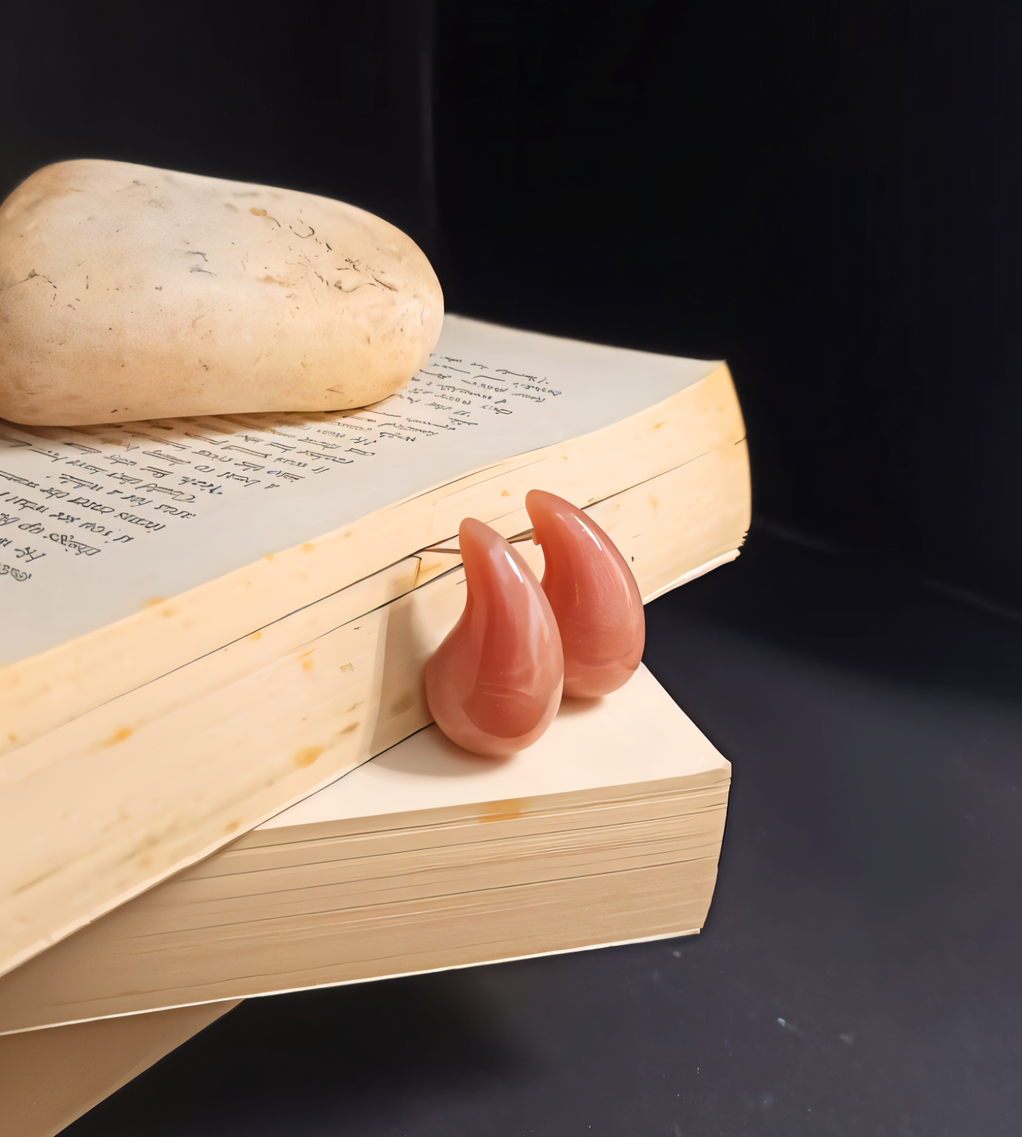 Modern Silver Geometric Hoop Earrings | Quotes pattern | Silver, Pink, Peach, Green, Brown, Black, Red - Image 5